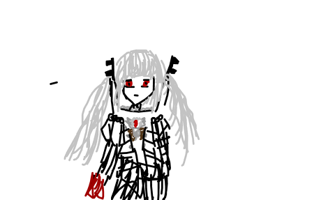 银发美少女，鉴定为篝之雾枝！